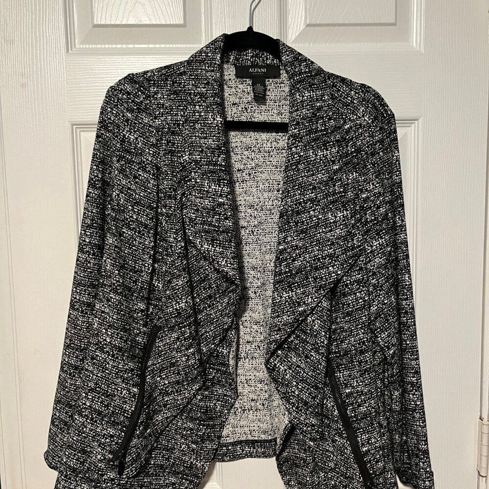 Black and White Blazer